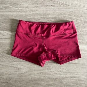Burgundy Fleo shorts, originals, size M